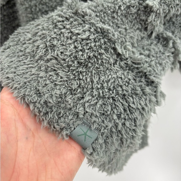 Barefoot Dreams CozyChic Boardwalk Cardigan Agave long sleeve Green size xs - Picture 6 of 14